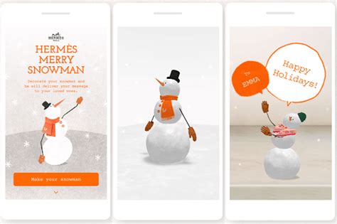 hermes snowman|HERMES MERRY SNOWMAN .